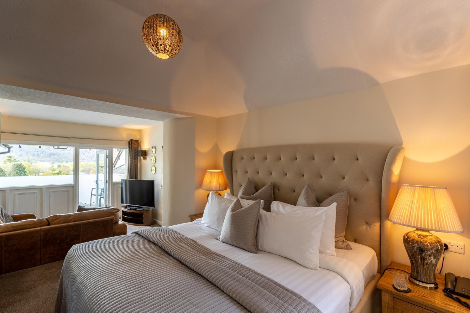 Lakes Hotel & Spa Bowness-on-Windermere Rom bilde A bedroom at the hotel